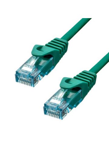 ProXtend CAT6A U/UTP CU LSZH Ethernet Cable Green 25CM