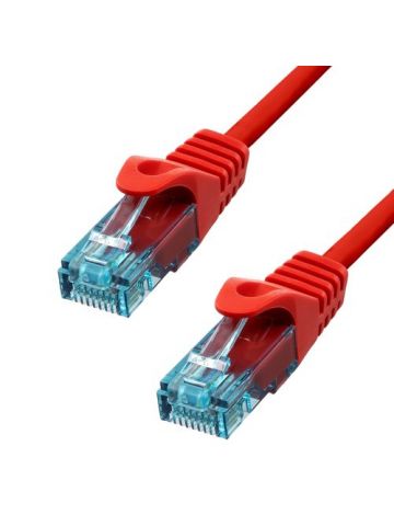 ProXtend CAT6A U/UTP CU LSZH Ethernet Cable Red 30CM