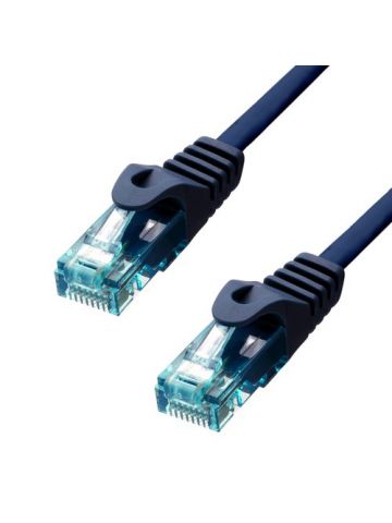 ProXtend CAT6A U/UTP CU LSZH Ethernet Cable Blue 50CM