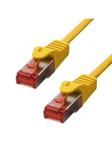 ProXtend CAT6 F/UTP CU LSZH Ethernet Cable Yellow 30cm