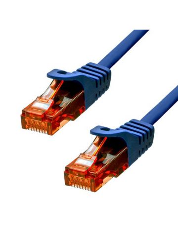 ProXtend CAT6 U/UTP CU LSZH Ethernet Cable Blue 25CM