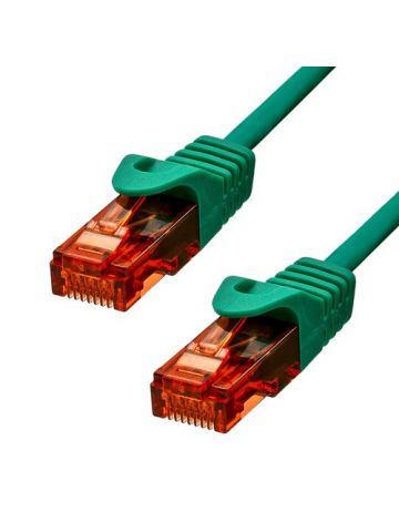 ProXtend CAT6 U/UTP CU LSZH Ethernet Cable Green 50CM