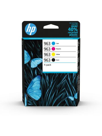 HP 6ZC70AE/963 Ink cartridge multi pack Bk,C,M,Y 24,09ml + 3x10,7ml Pack=4 for HP OJ Pro 9010/e/9020/9020 e