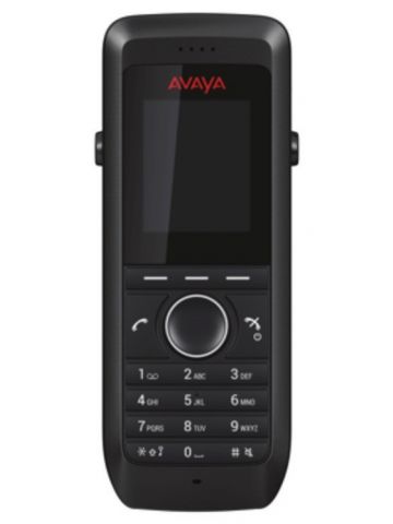 Avaya DECT 3730 DECT telephone handset Caller ID Black