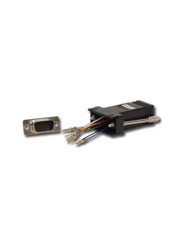 Lindy RJ-45 / 9-pin D Adapter Black