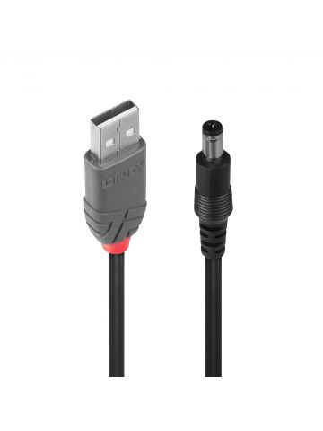 Lindy Adapter Cable USB A male - DC 5.5/2.1 mm male