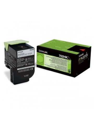 Lexmark 70C2HK0 (702HK) Toner black, 4K pages