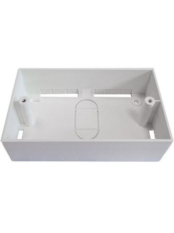 Cablenet Double Gang PVC Back Box 32mm