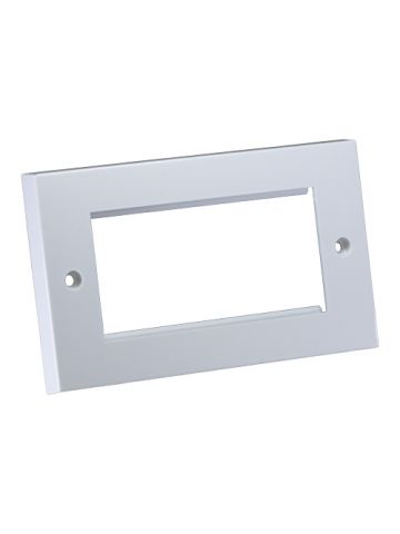 Cablenet Flush Double Gang Faceplate 146mm x 86mm