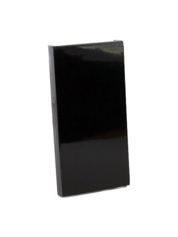 Cablenet Half Blank 25mm x 50mm Black