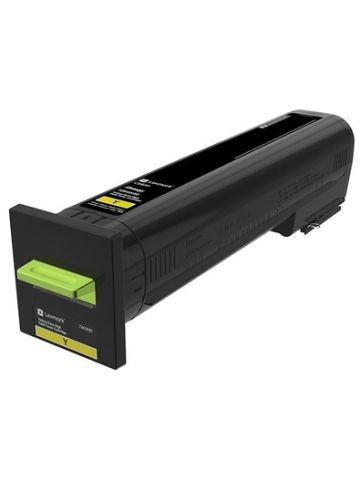 Lexmark 72K0X40 Toner-kit yellow extra High-Capacity, 22K pages ISO/IEC 19798 for Lexmark CS 820