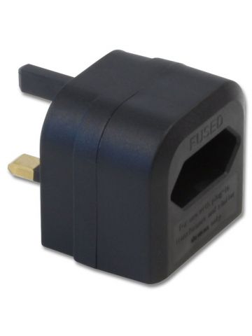 Lindy 73070 power plug adapter Black
