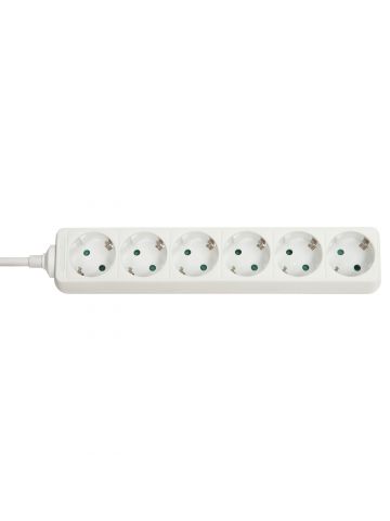 Lindy 73102 power extension 6 AC outlet(s) Indoor White