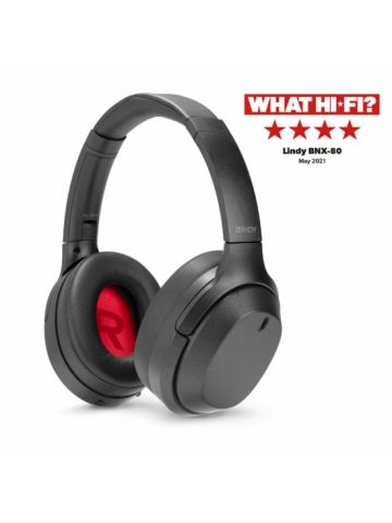 Lindy BNX-80 Wireless Hybrid Noise Cancelling Headphones