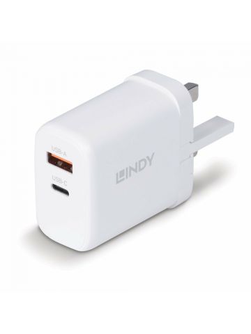 Lindy 65W USB Type A and C GaN Charger