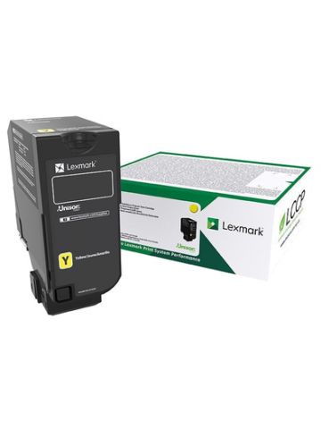 Lexmark 75B20Y0 Toner-kit yellow return program, 10K pages ISO/IEC 19752 for Lexmark CS 727