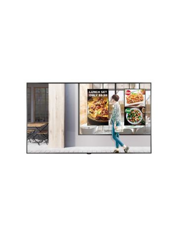 LG 75XS2E signage display Digital signage flat panel 190.5 cm (75") LED 4K Ultra HD Black Web OS