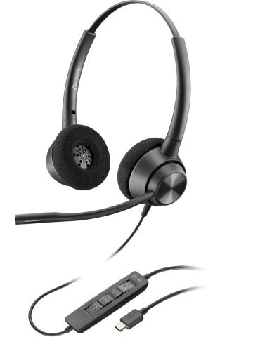 POLY EncorePro 320 Stereo USB-A Headset TAA