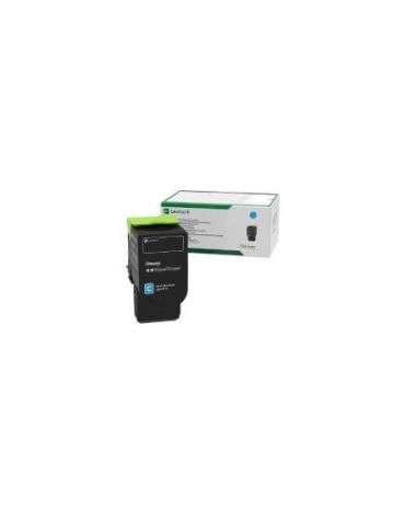 Lexmark 78C20C0 Toner-kit cyan return program, 1.4K pages for Lexmark CS 421/622/CX 522/CX 622