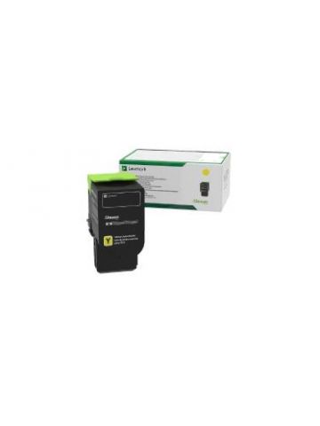 Lexmark 78C20Y0 Toner-kit yellow return program, 1.4K pages for Lexmark CS 421/622/CX 522/CX 622