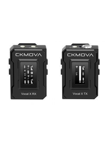 Maplin CKMOVA VOCAL X V1 Ultra Compact 2.4GHZ Dual Channel Wireless Microphone System 1x Transmitter 1 x Receiver Kit