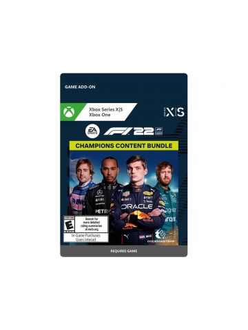 Microsoft F1 22: Champions Edition Bundle Video game downloadable content (DLC) Xbox One X