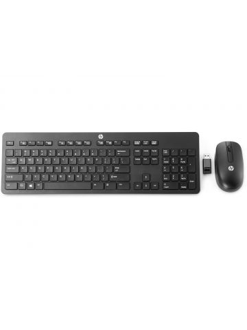 HP Wireless (Danish) keyboard RF Wireless QWERTY Black