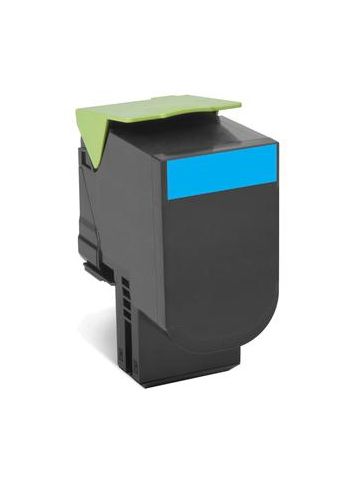 Lexmark 80C2XC0/802XC Toner-kit cyan extra High-Capacity return program, 4K pages ISO/IEC 19798 for Lexmark CX 510