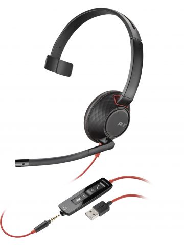 POLY Blackwire 5210 Monaural USB-A Headset