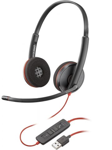 POLY Blackwire 3220 Stereo USB-A Headset (Bulk)