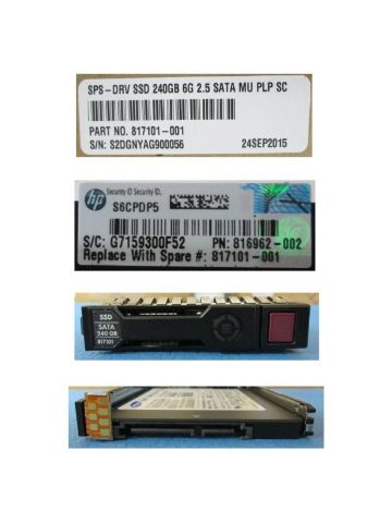 Hewlett Packard Enterprise hot-plug SSD 240GB 2.5Inch SFF