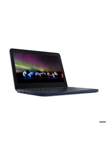 Lenovo 100w Gen 3 (AMD) 3015e Laptop 29.5 cm (11.6") HD 4 GB DDR4-SDRAM 128 GB eMMC Wi-Fi 5 (802.11ac) Windows 11 Pro Blue