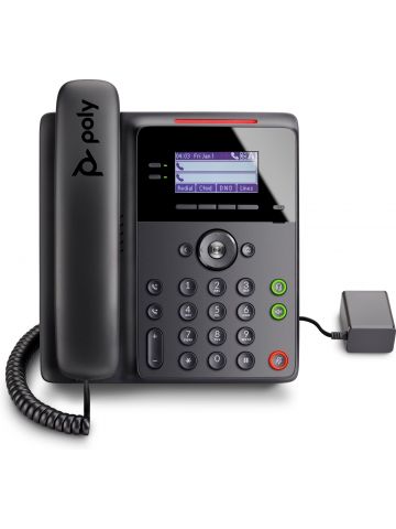 POLY Edge B20 IP Phone and PoE-enabled