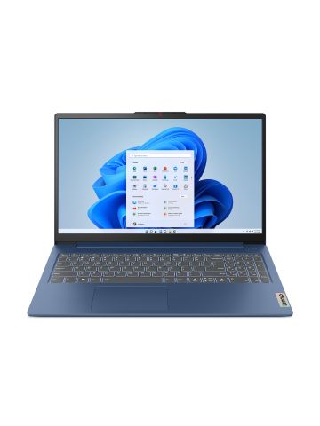 Lenovo IdeaPad Slim 3 15AMN8 AMD Ryzen™ 5 7520U Laptop 39.6 cm (15.6") Full HD 8 GB LPDDR5-SDRAM 512 GB SSD Wi-Fi 5 (802.11ac) Windows 11 Home Blue