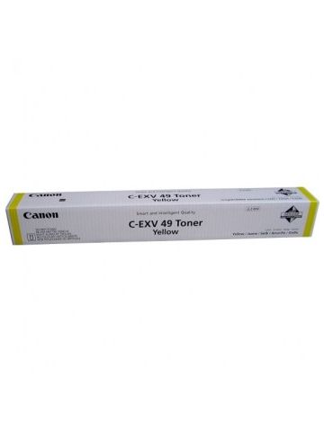 Canon 8527B002 (C-EXV 49) Toner yellow, 19K pages  5% coverage