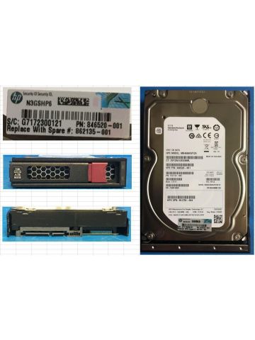 HPE HDD 4TB 6G 7.2K LFF SATA MDL