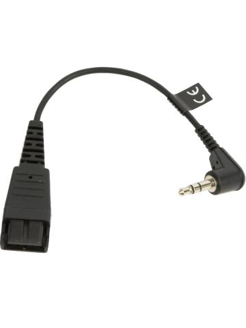 Jabra 8734-749 audio cable 0.15 m QD 3.5mm Black
