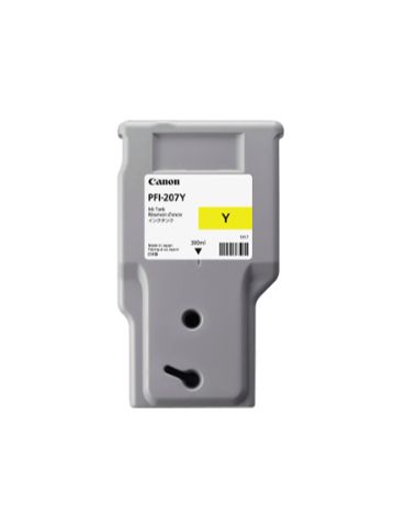 Canon 8792B001/PFI-207Y Ink cartridge yellow 300ml for Canon IPF 680