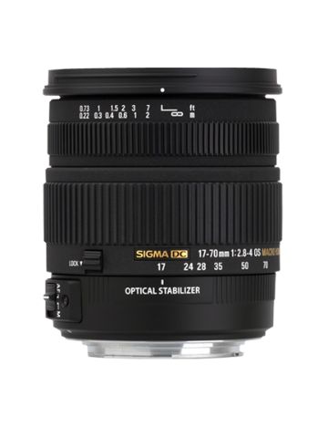 Sigma 17-70mm F2.8-4 DC Macro OS HSM Macro lens Black