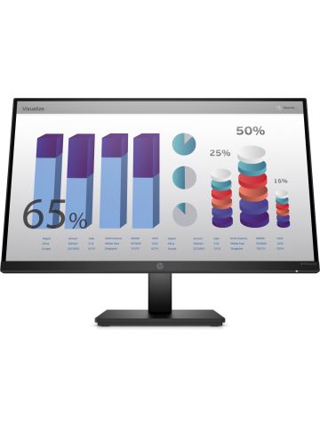 HP P24q G4 computer monitor 60.5 cm (23.8") 2560 x 1440 pixels Quad HD LED Black