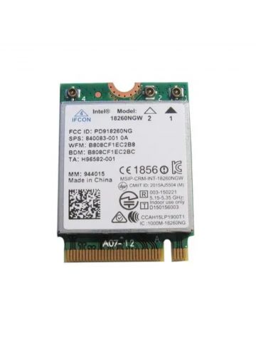 Origin Storage WLAN Card Lat E7270/E7470 M.2 8260AC BT4.0 OEM: 8XG1T