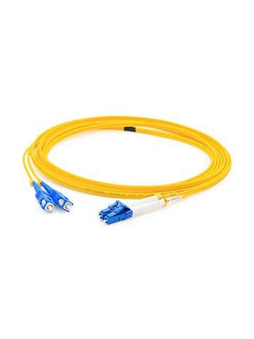 Titan 9-DX-LC-SC-3-YW fibre optic cable 3 m ST OS2 Yellow