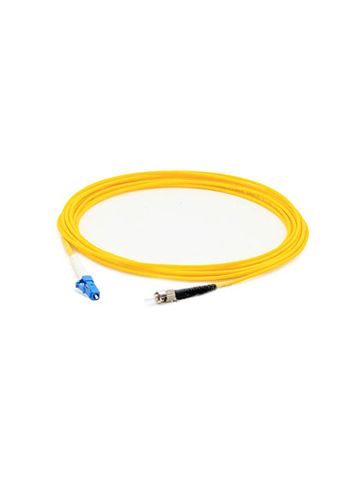 Titan 9-DX-LC-ST-1-YW fibre optic cable 1 m OS2 Yellow