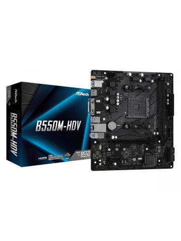 Asrock B550M-HDV AMD B550 Socket AM4 micro ATX
