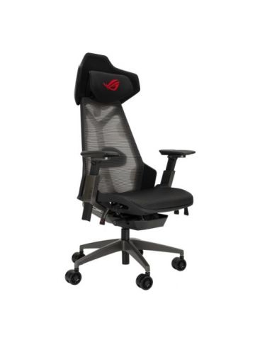 ASUS ROG Destrier Ergo Gaming Chair, Cyborg-Inspired Design, Versatile Seat Adjustments, Mobile Gaming Arm Support, Acoustic Panel