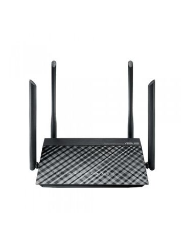 ASUS RT-AC1200G+ wired router Gigabit Ethernet Black