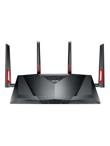 ASUS DSL-AC88U wireless router Gigabit Ethernet Dual-band (2.4 GHz / 5 GHz) Black