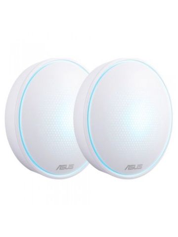 ASUS LYRA Mini (MAP-AC1300) Whole-Home Mesh Wi-Fi System, 2 Pack, Dual Band AC1300, Parental Controls, Ap