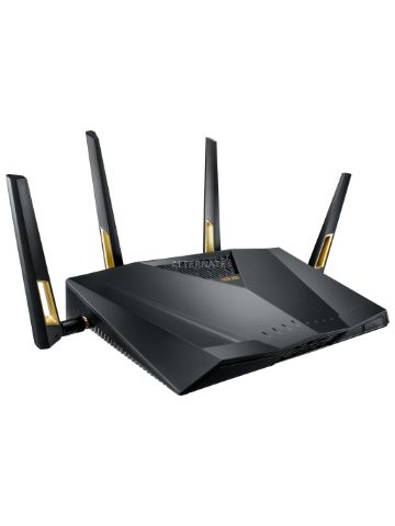 ASUS RT-AX88U wireless router Dual-band (2.4 GHz / 5 GHz) 3G 4G Black