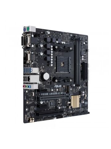 ASUS PRIME A320M-C R2.0 motherboard Socket AM4 Micro ATX AMD A320